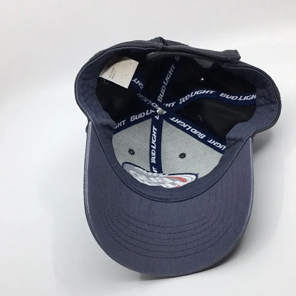 Bud Light NFL Football Men’s Baseball Cap Hat with hook and loop backstrap